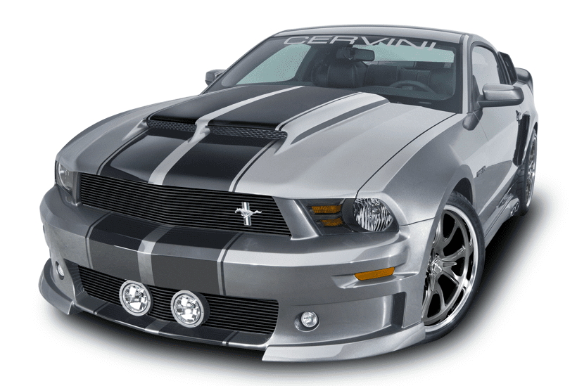 Cervinis Fiberglass Ram Air Hood 2010-12 Ford Mustang